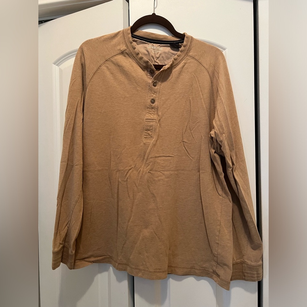 Sueded Henley